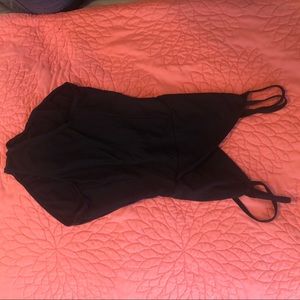 Black leotard